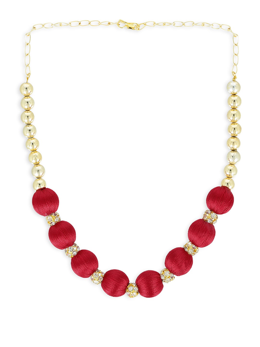 

AKSHARA Girls Gold-Plated Necklace