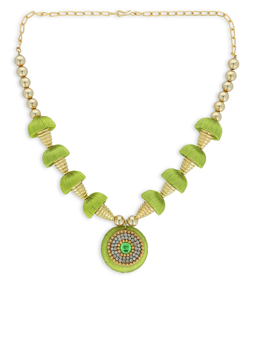 

AKSHARA Girls Gold-Plated Necklace