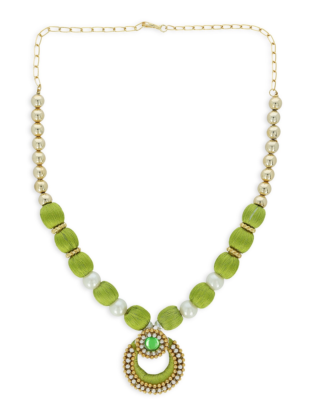 

AKSHARA Girls Gold-Plated Necklace