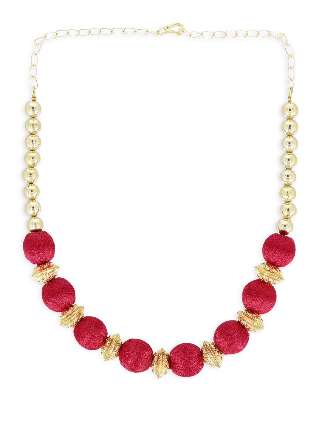 

AKSHARA Girls Gold-Plated Necklace