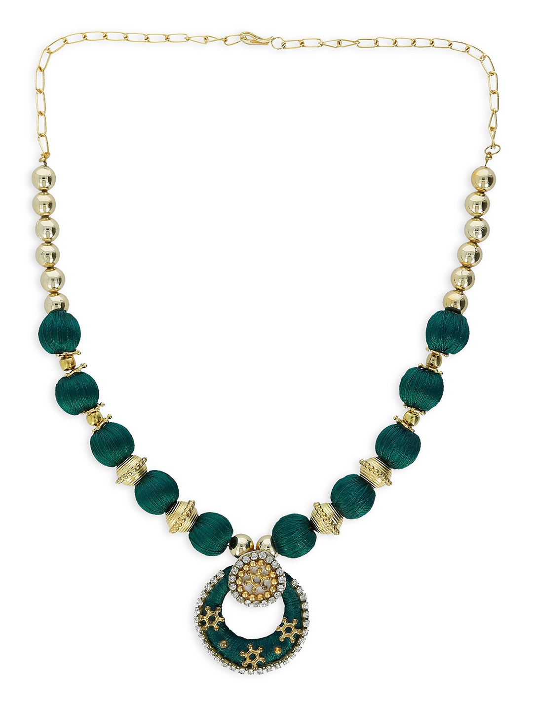 

AKSHARA Girls Gold-Plated Necklace