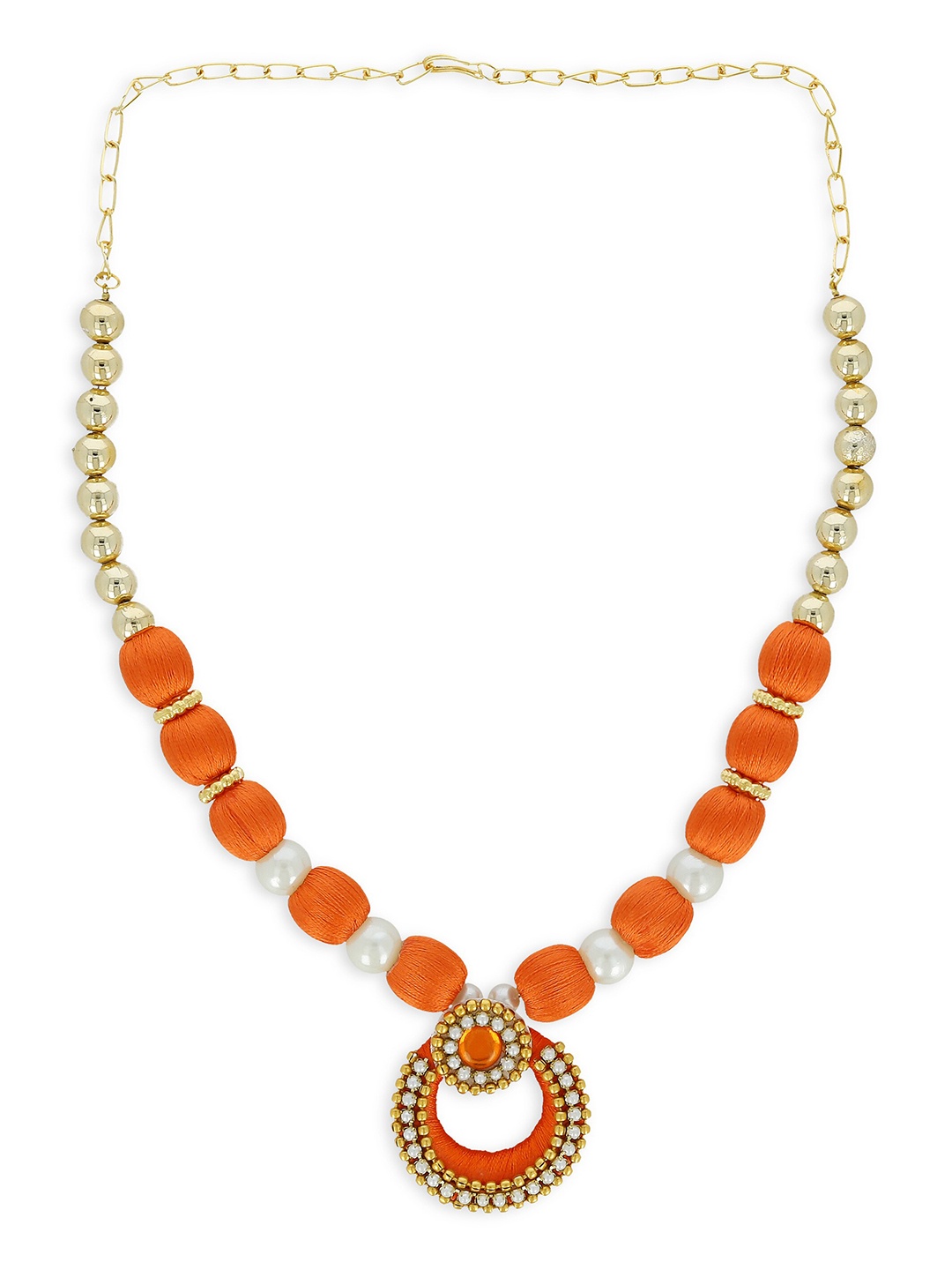 

AKSHARA Girls Gold-Plated Necklace