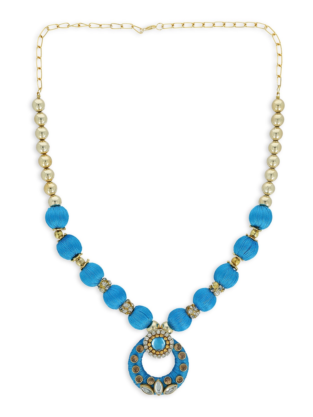 

AKSHARA Girls Gold-Plated Necklace