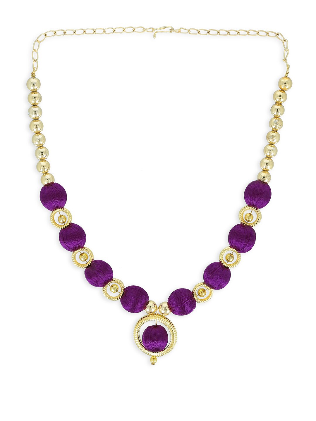 

AKSHARA Kids Girls Gold-Plated Necklace