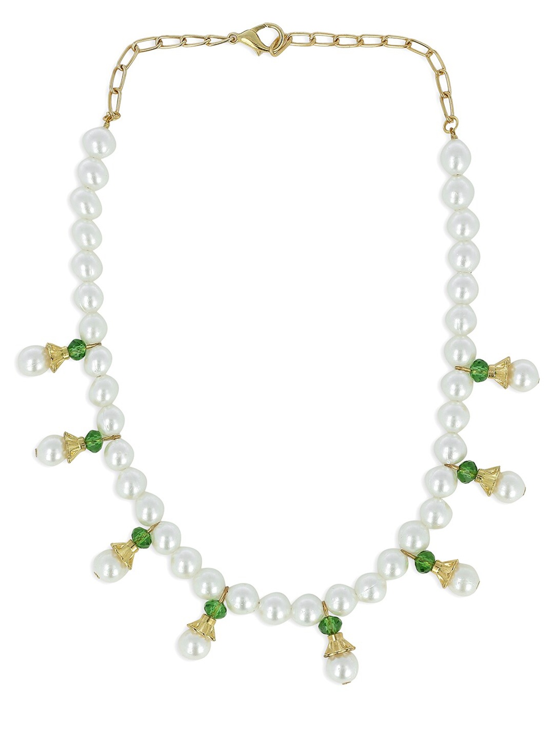 

AKSHARA Girls Gold-Plated Necklace