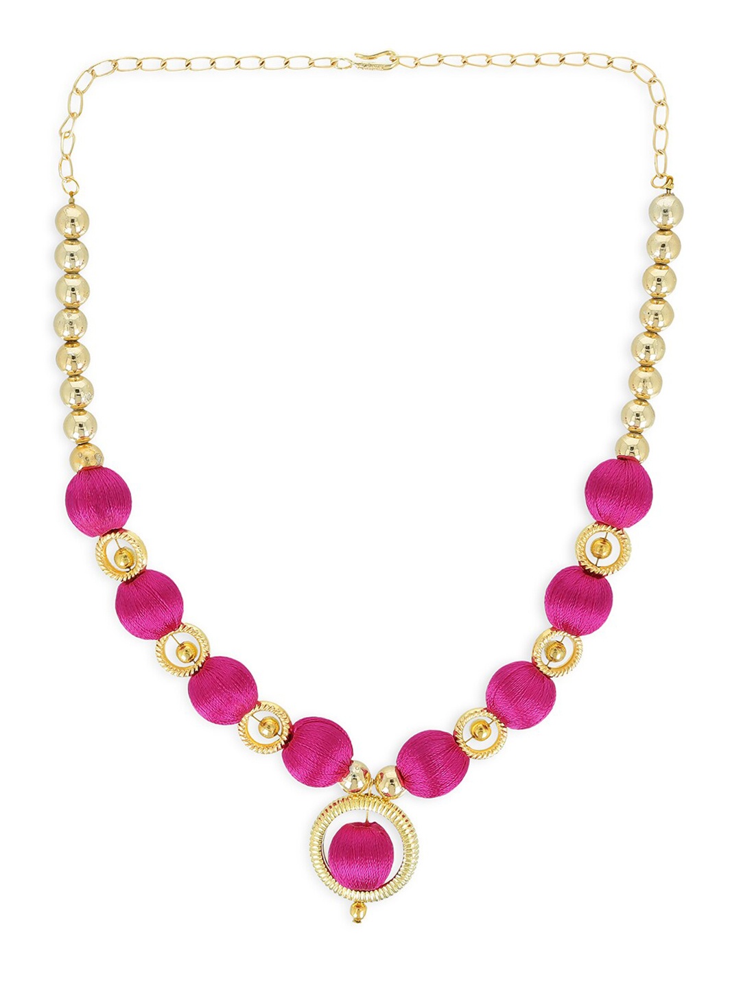 

AKSHARA Girls Gold-Plated Necklace