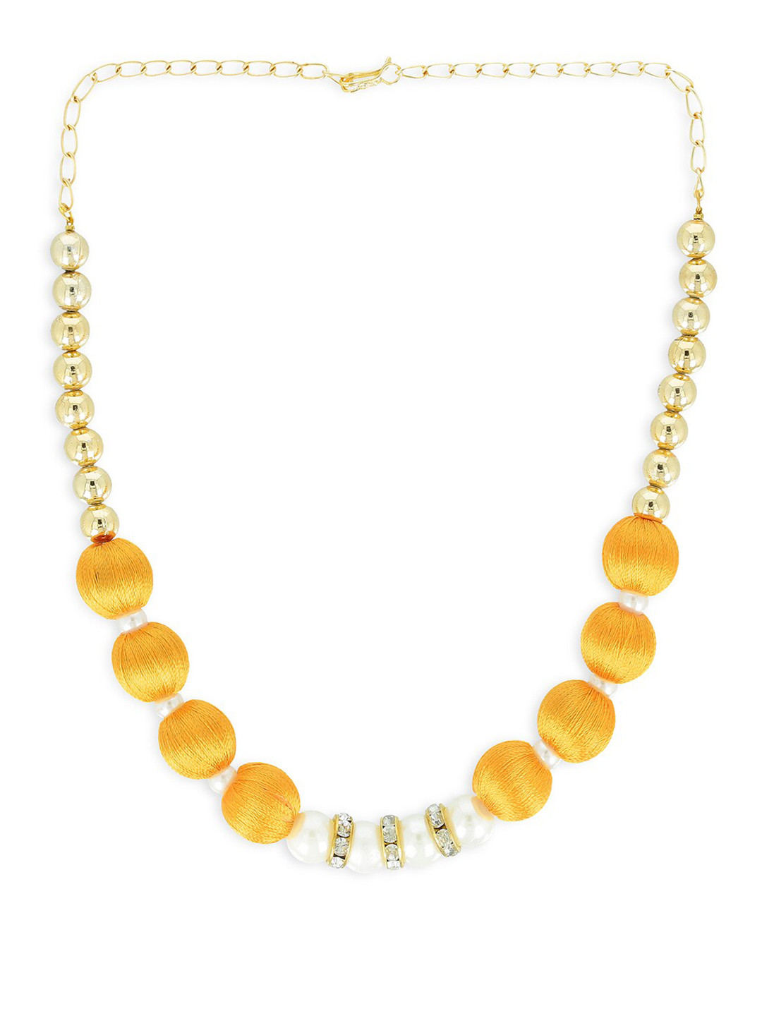 

AKSHARA Girls Gold-Plated Necklace