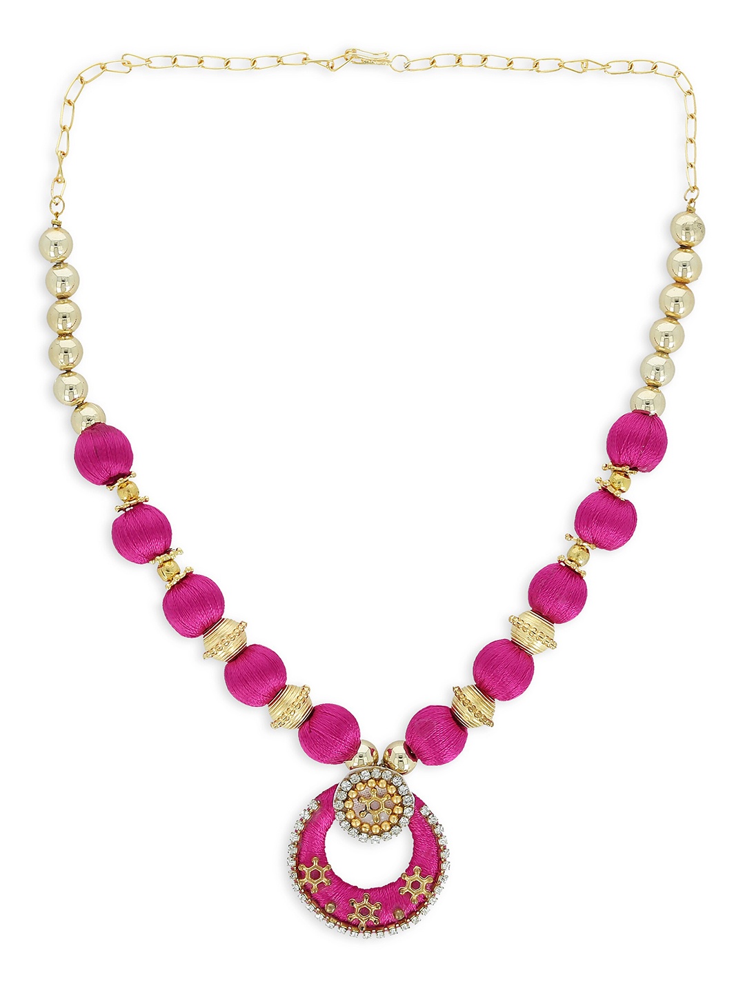 

AKSHARA Girls Gold-Plated Necklace