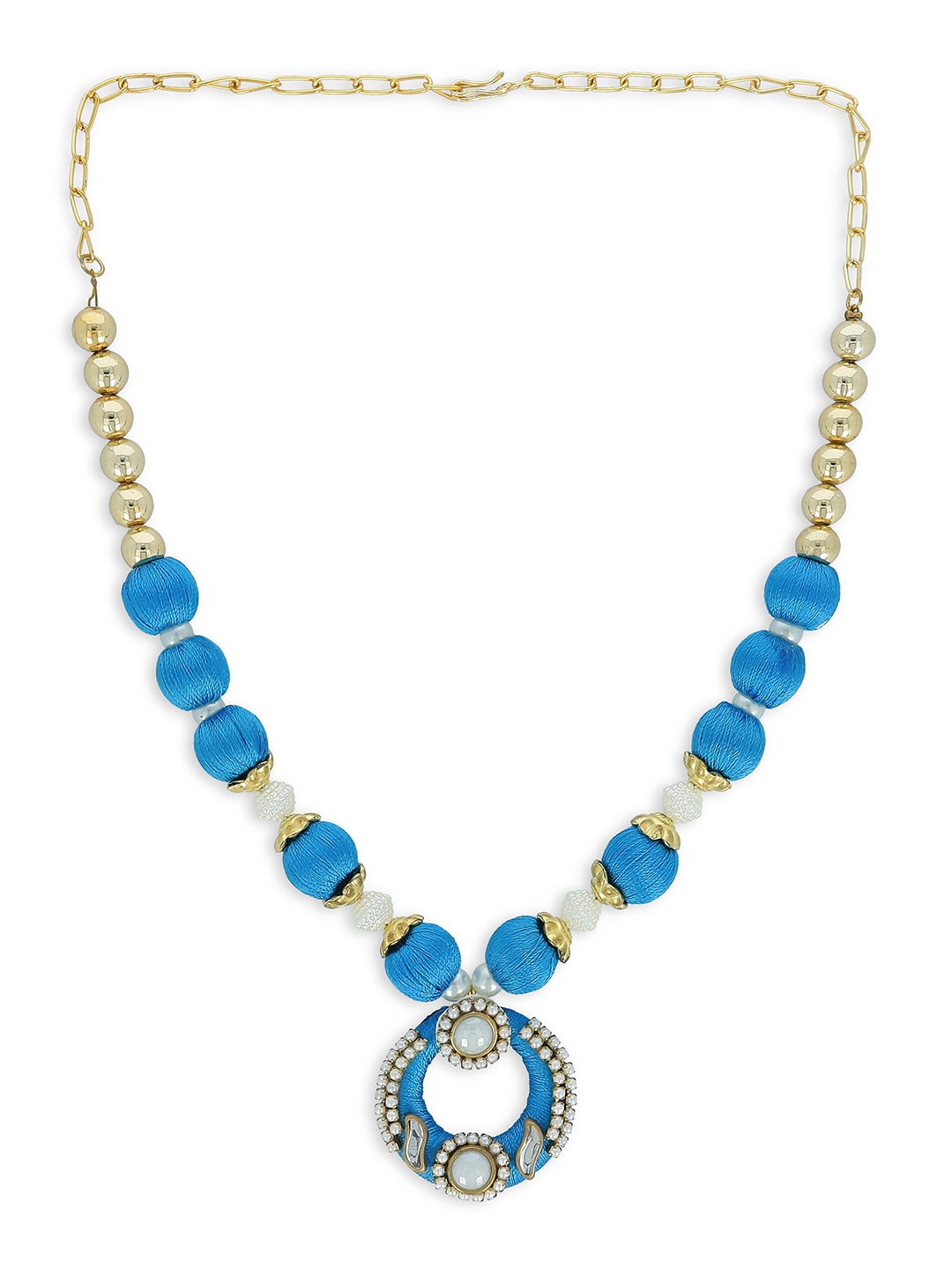 

AKSHARA Girls Gold-Plated Necklace