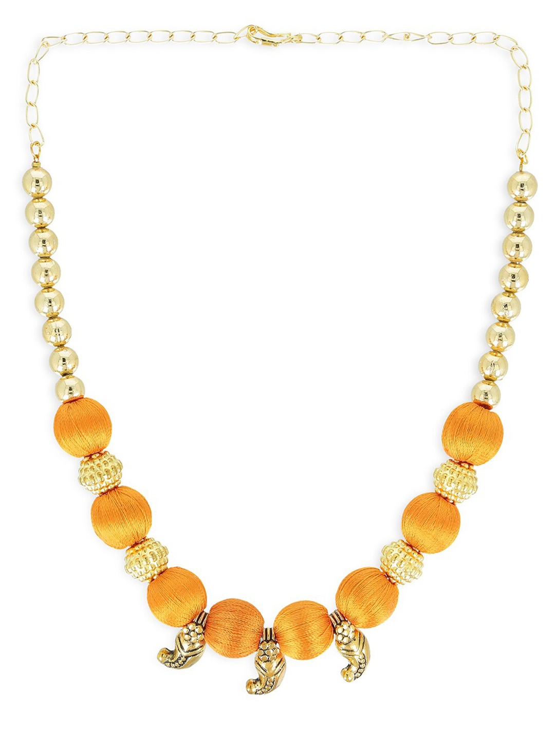 

AKSHARA Girls Gold-Plated Necklace