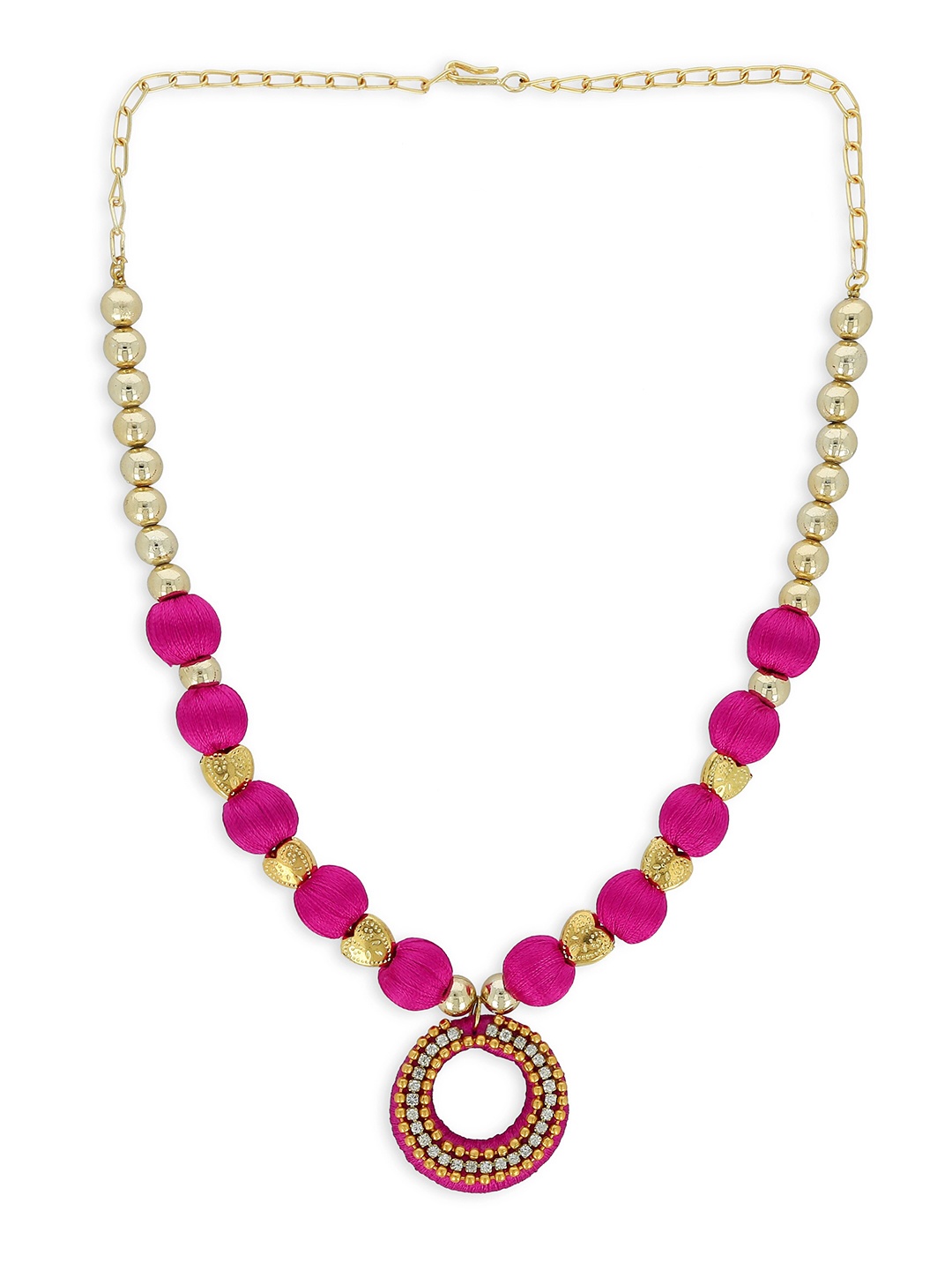

AKSHARA Girls Gold-Plated Necklace