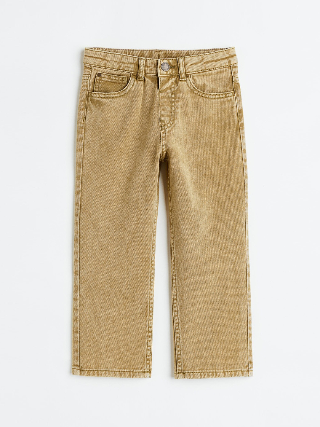 

H&M Boys Loose Fit Jeans, Olive