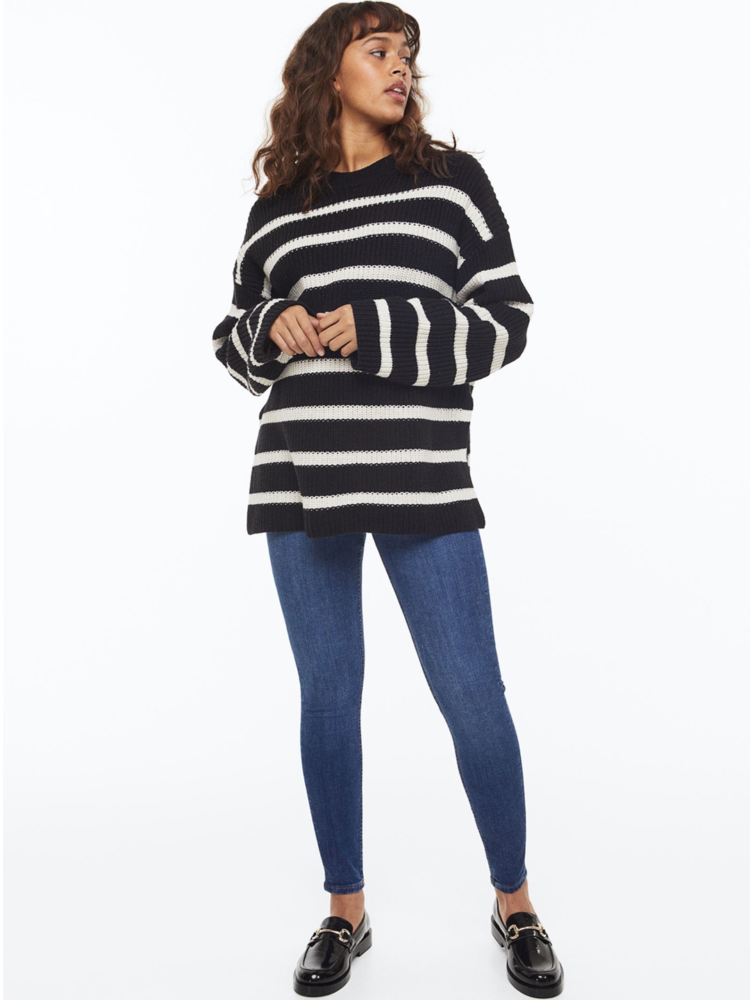 

H&M Women Mama Super Skinny Jeans, Blue