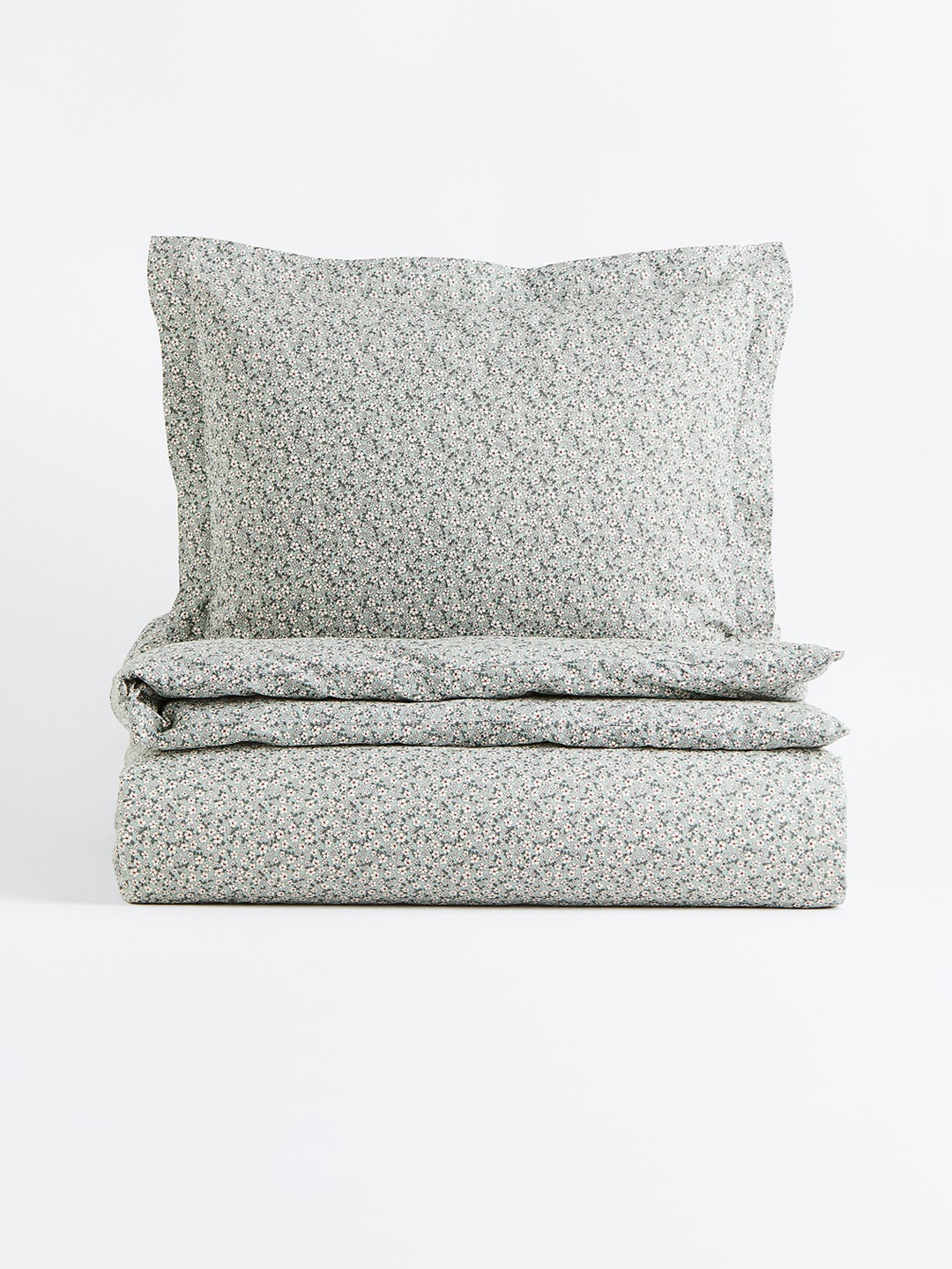 

H&M Girls Turquoise Blue Patterned Single Duvet Cover Set