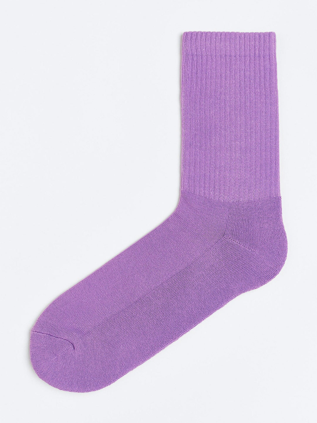 

H&M Men Fine-Knit Socks, Purple
