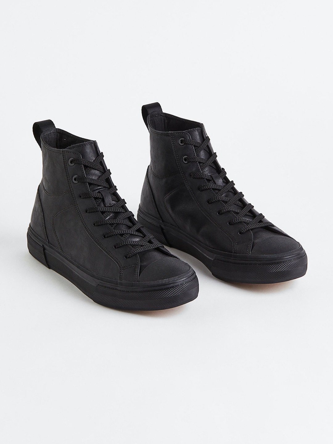 

H&M Men Hi-Top Trainers, Black