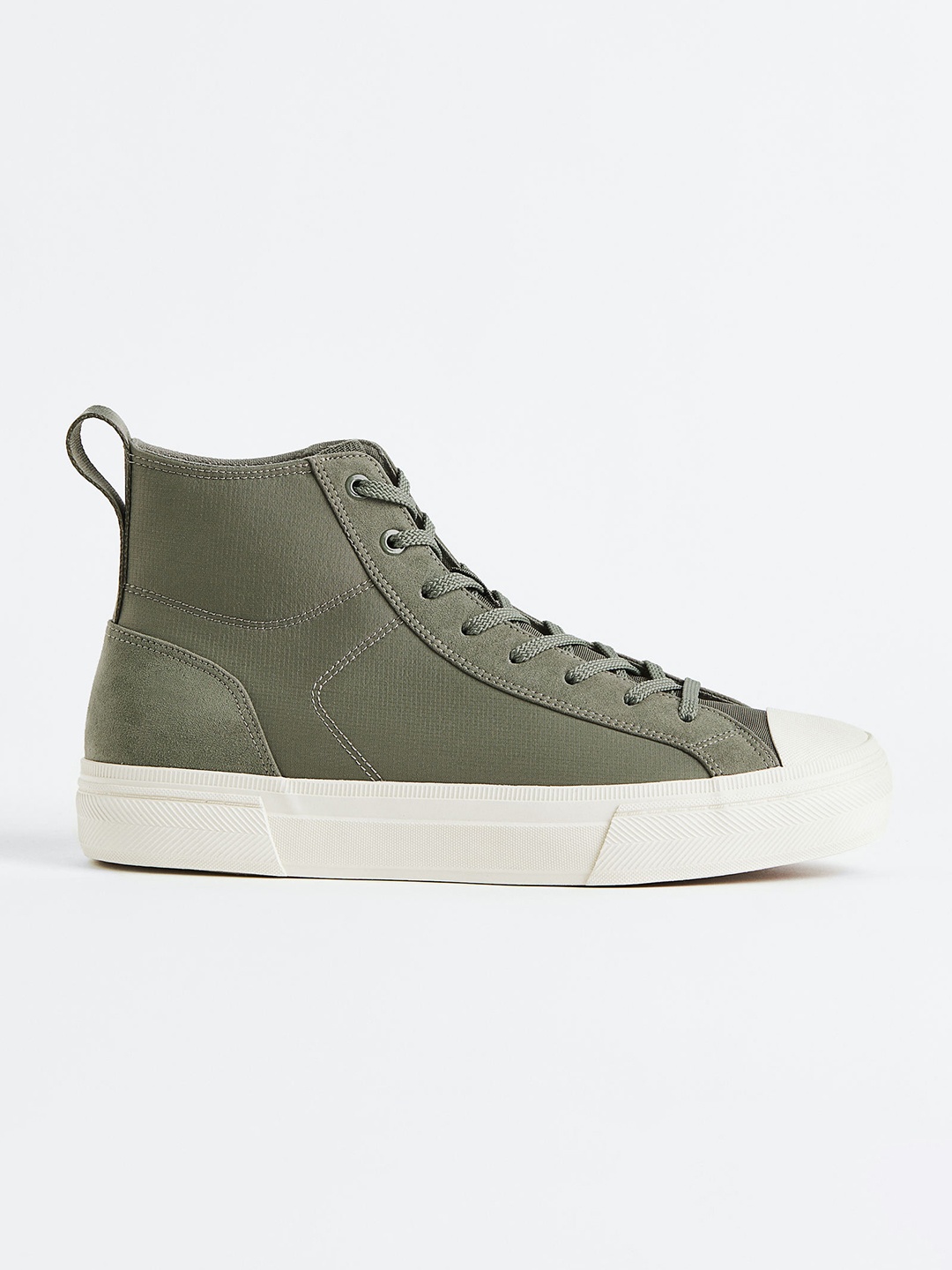

H&M Men Hi-Top Trainers, Olive