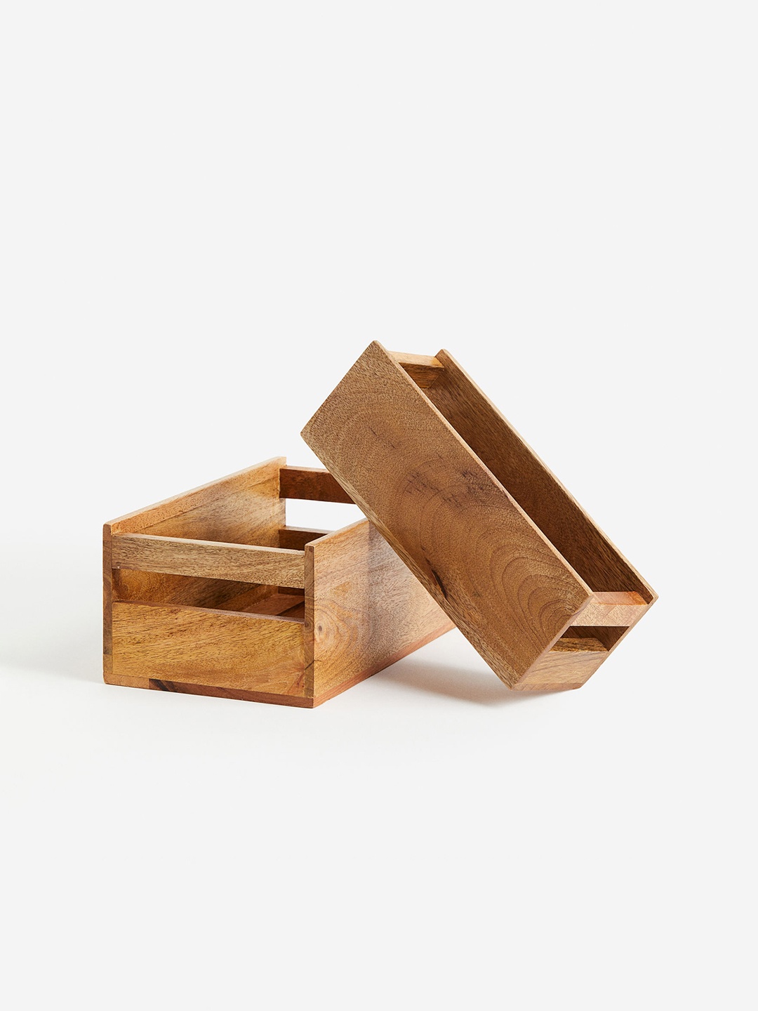 

H&M Beige Wooden Spice Box