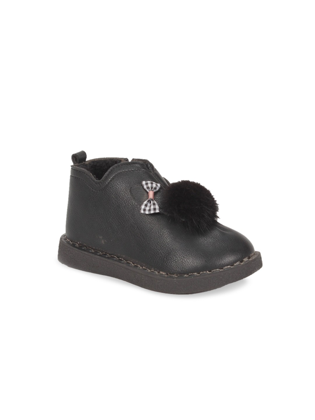 

Lil Lollipop Girls Mid-Top Boots, Black