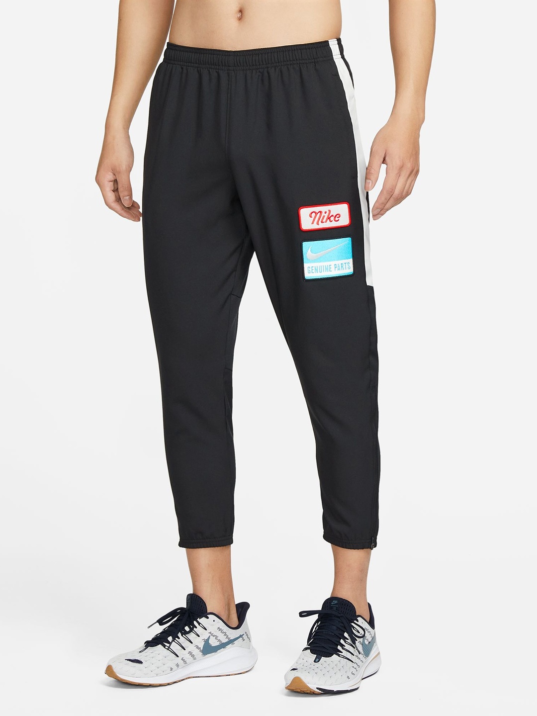 

Nike Men Black Dri-FIT Challenger Trackpants