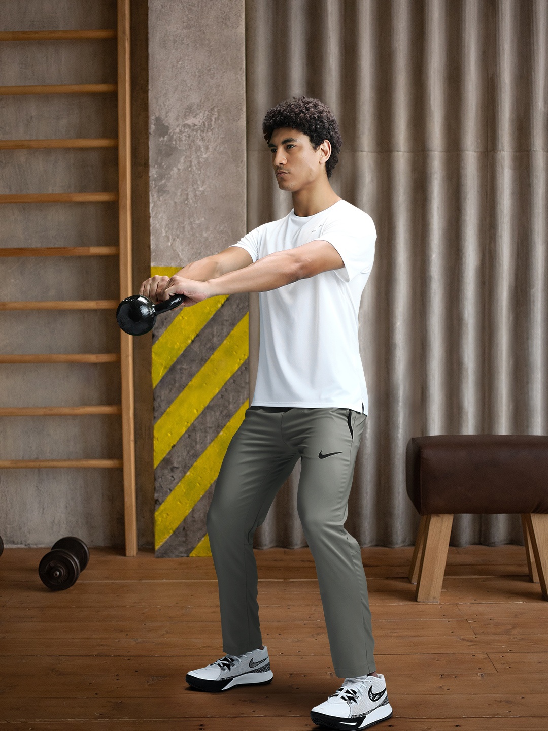

Nike Men Dri-FIT Track Pants, Grey