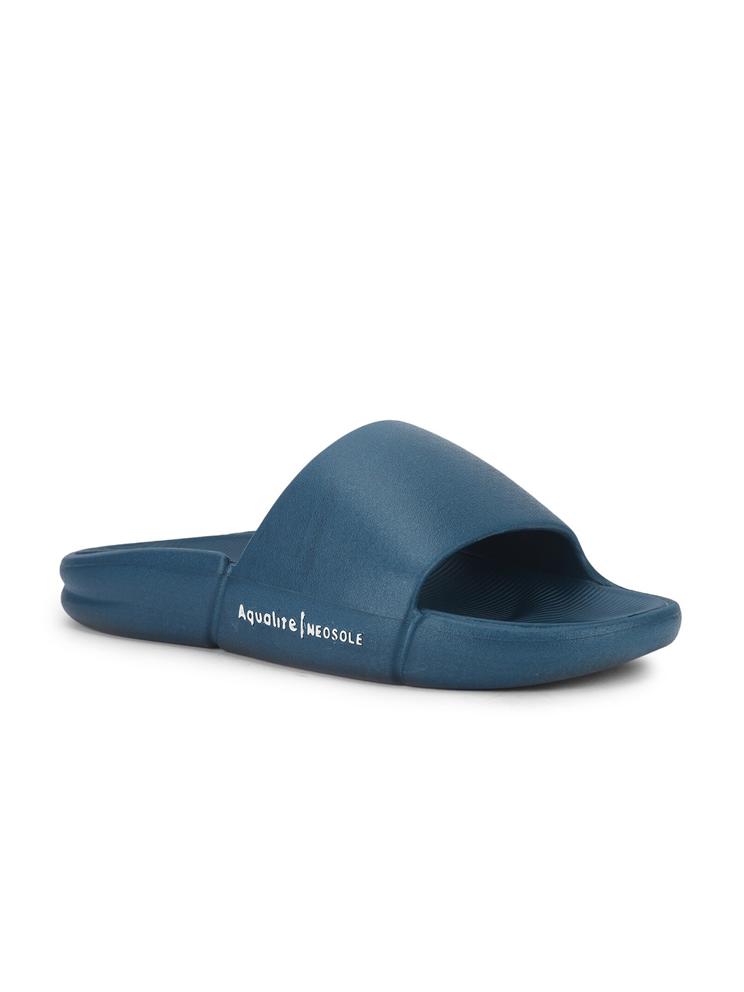 

Aqualite Men Solid Sliders, Blue