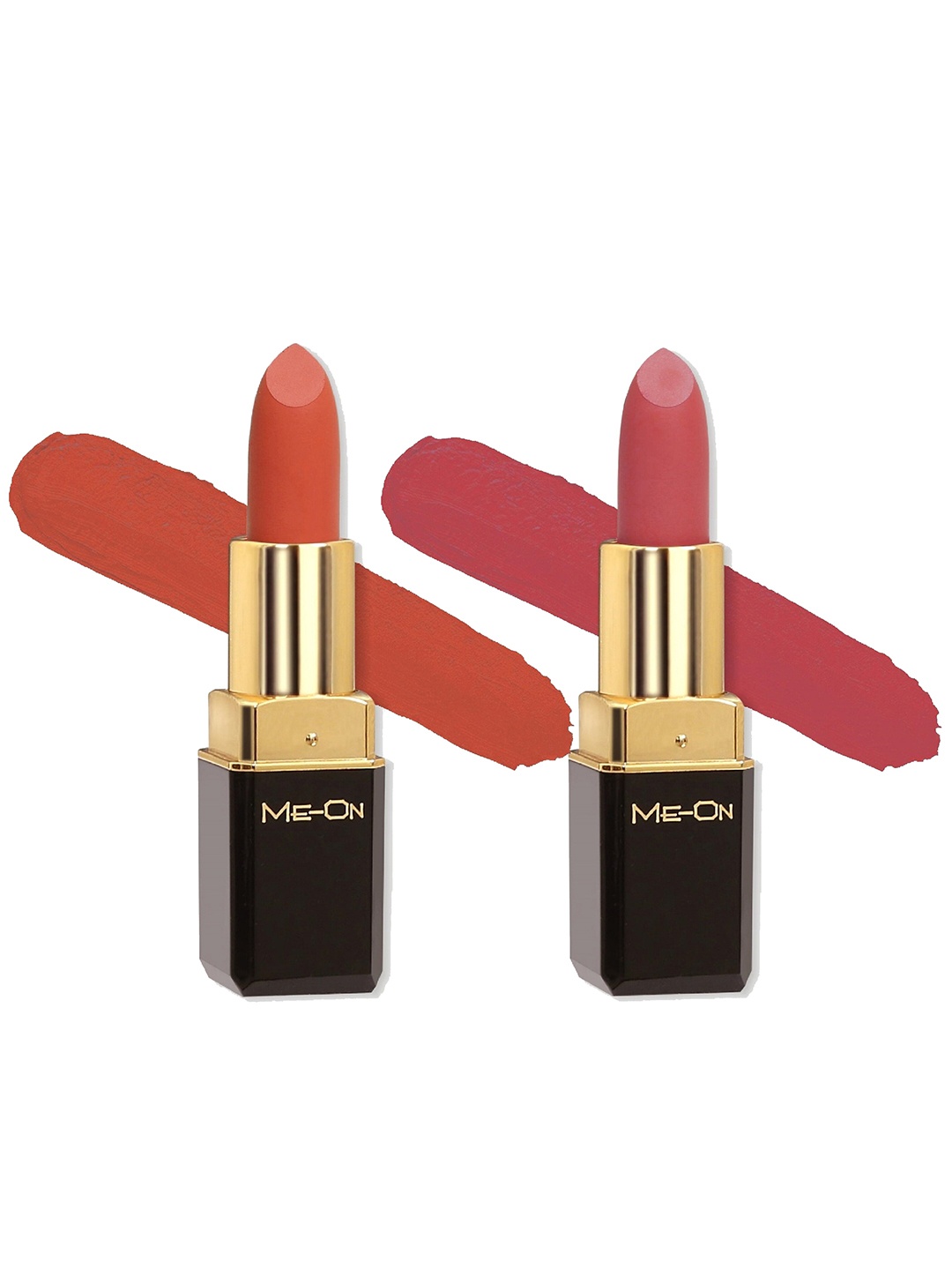 

ME-ON Color Addict Set Of 2 8H Long Lasting HD Matte Lipsticks, Pink