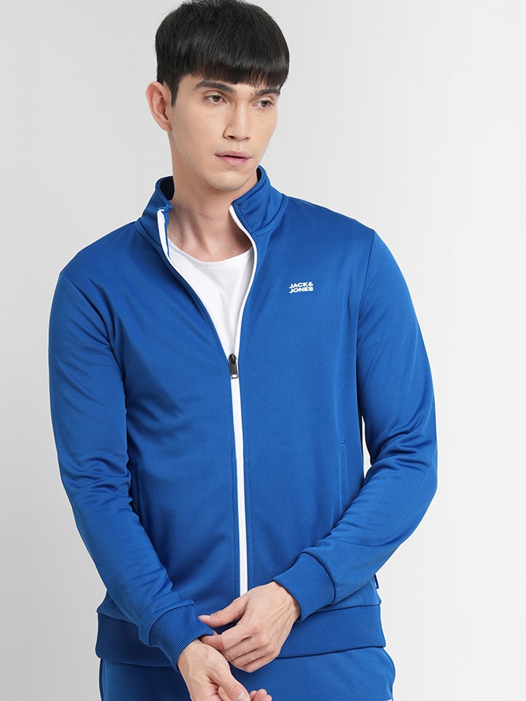 

Jack & Jones Men Mid Rise Tracksuits, Blue