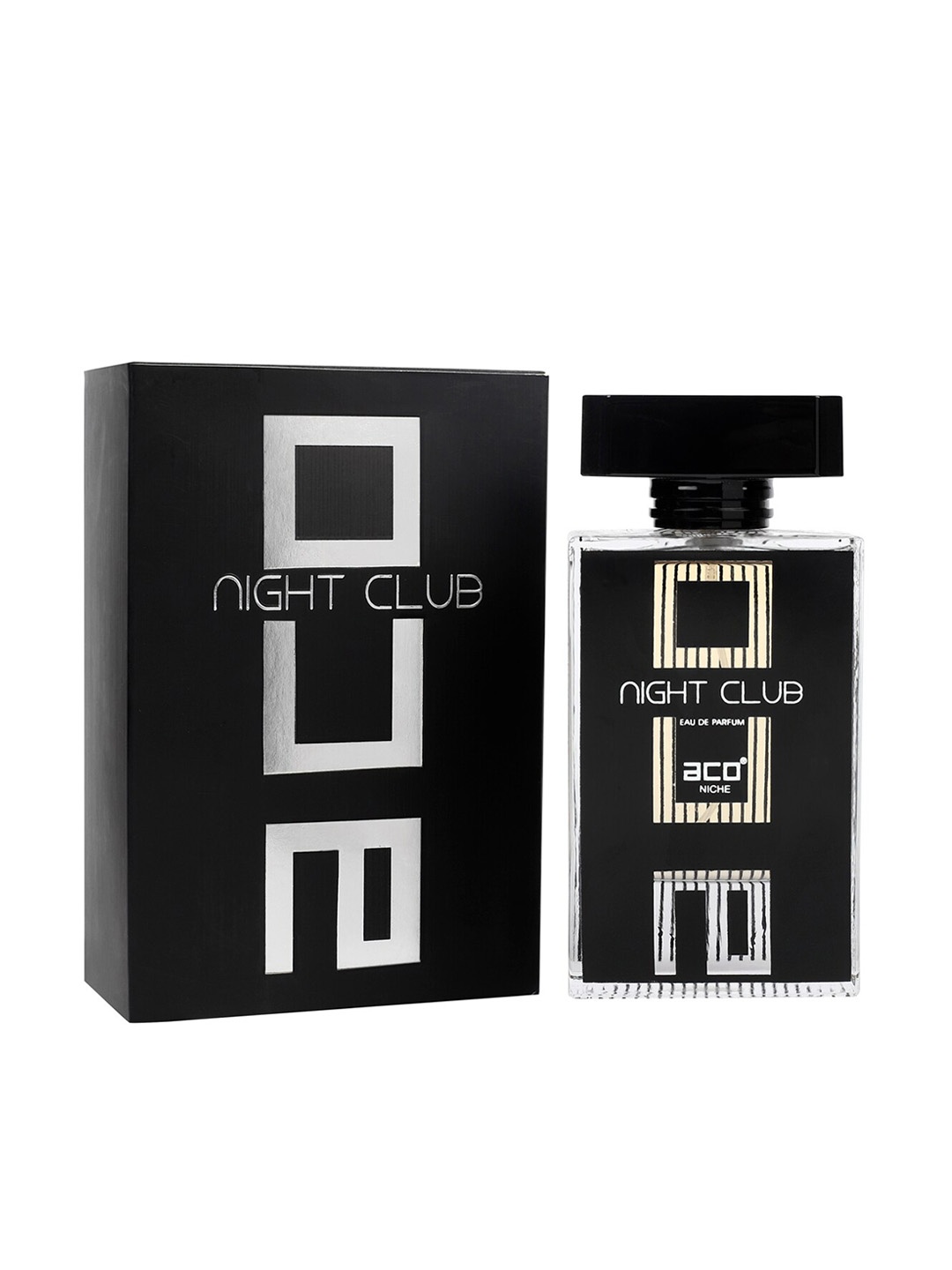 

aco PERFUMES Men Night Club Premium Long Lasting Eau De Parfum - 100 ml, Black