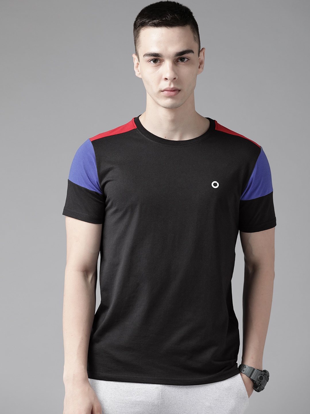 

Prowl Solid Lifestyle T-shirt, Black