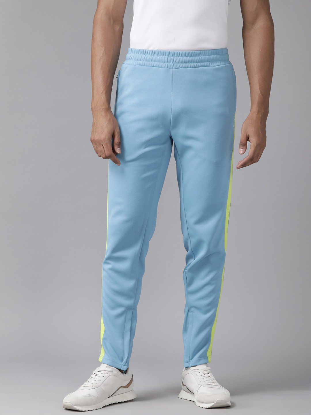

Prowl Men Striped Detail Lifestyle Track Pants, Blue