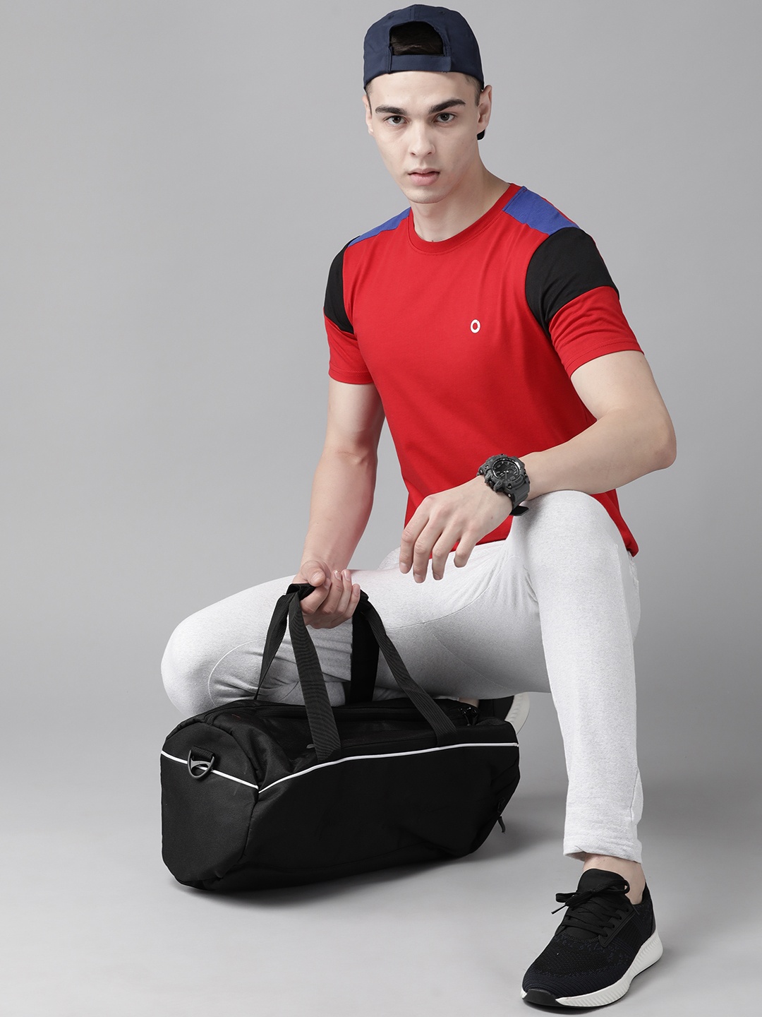 

Prowl Solid Lifestyle T-shirt, Red