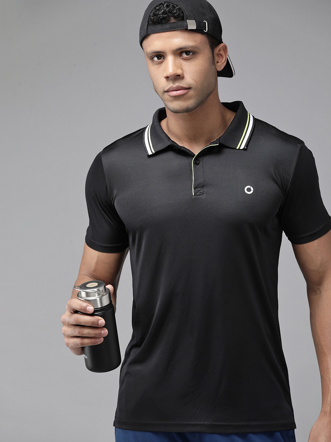 

Prowl Polo Collar Lifestyle T-shirt, Black
