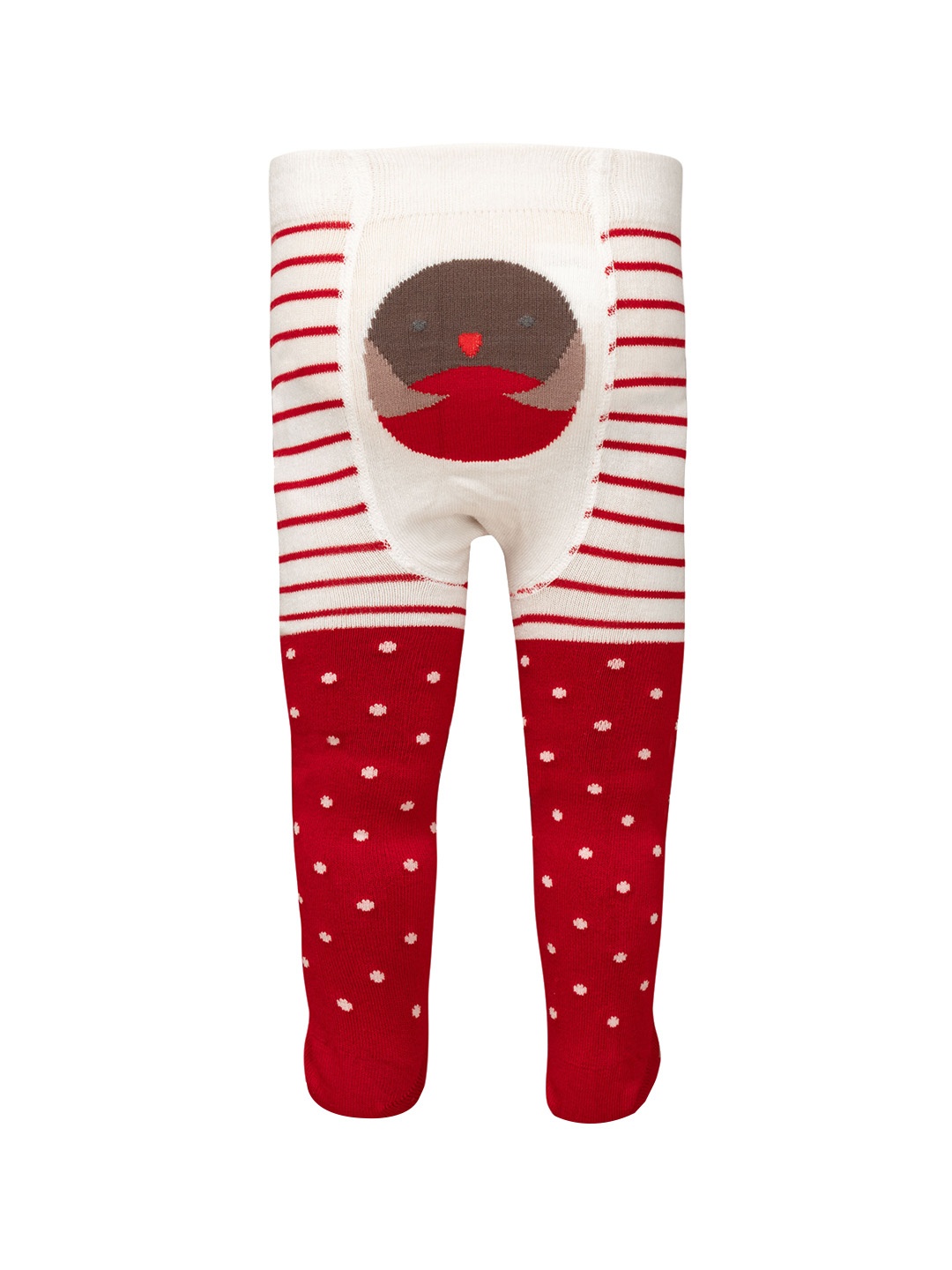 

JusCubs Kids Cotton Knitted Tights, Red