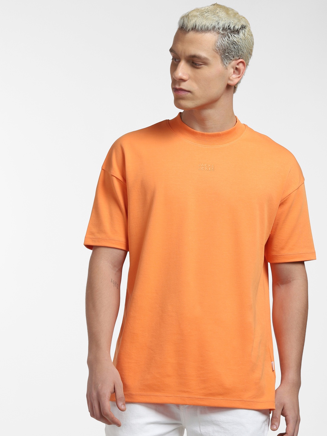 

Jack & Jones Cotton Oversized T shirts, Orange