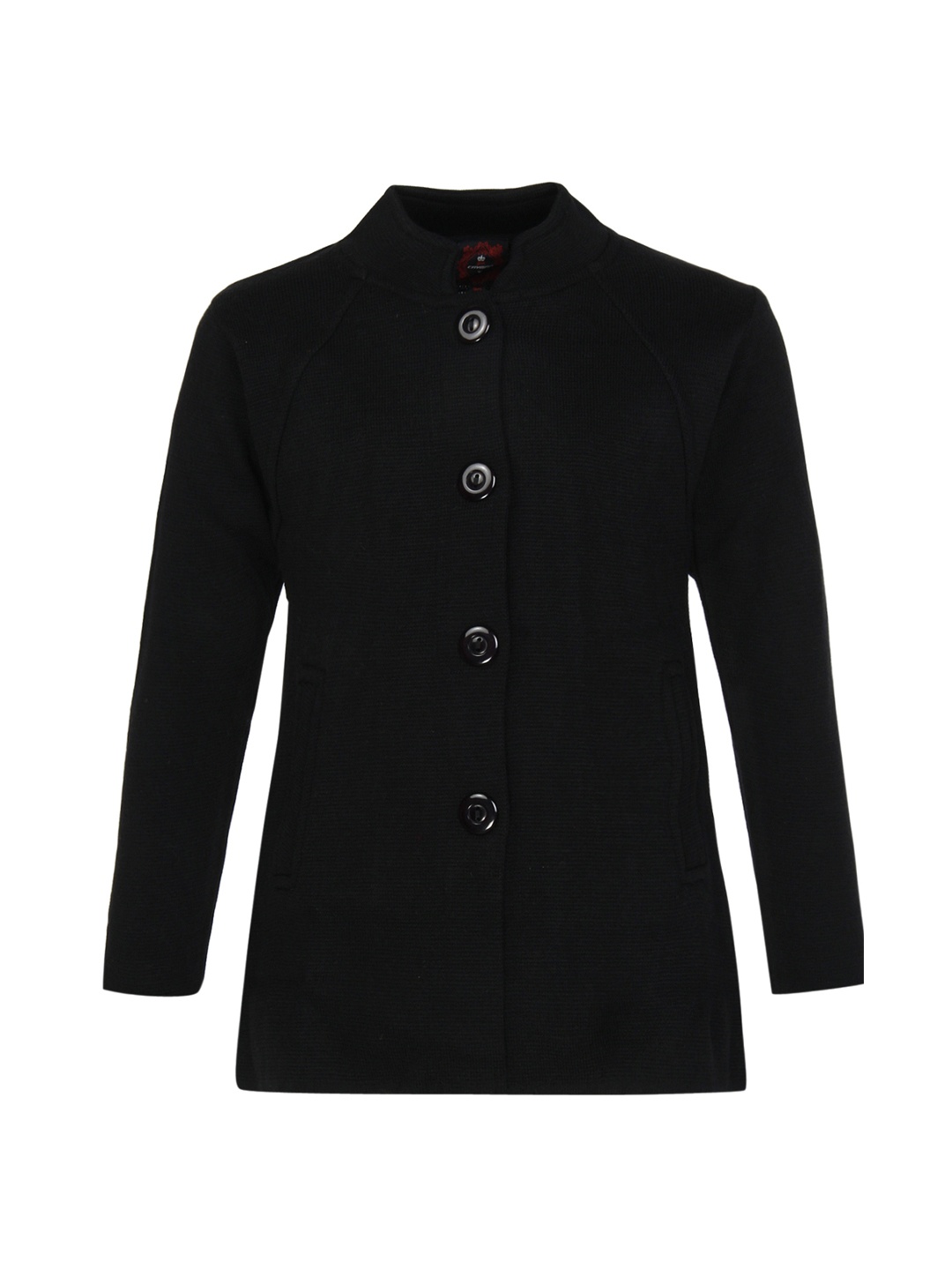 

Cayman Girls Black Woollen Coat