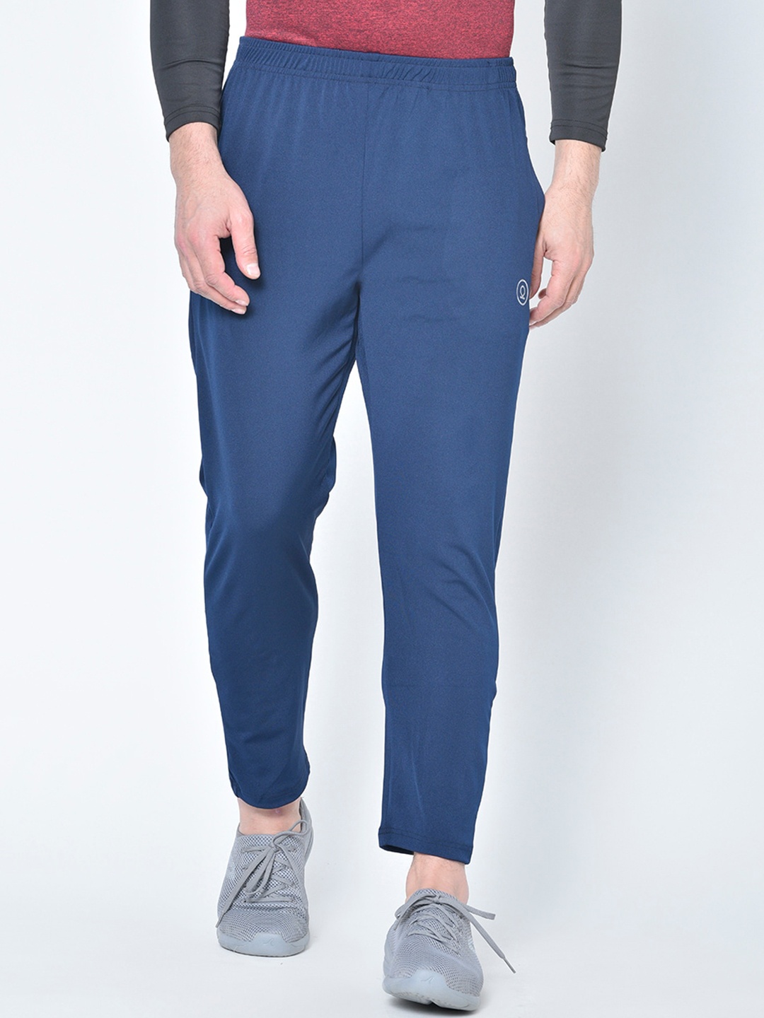 

CHKOKKO Men Sport Lower Track Pants, Navy blue