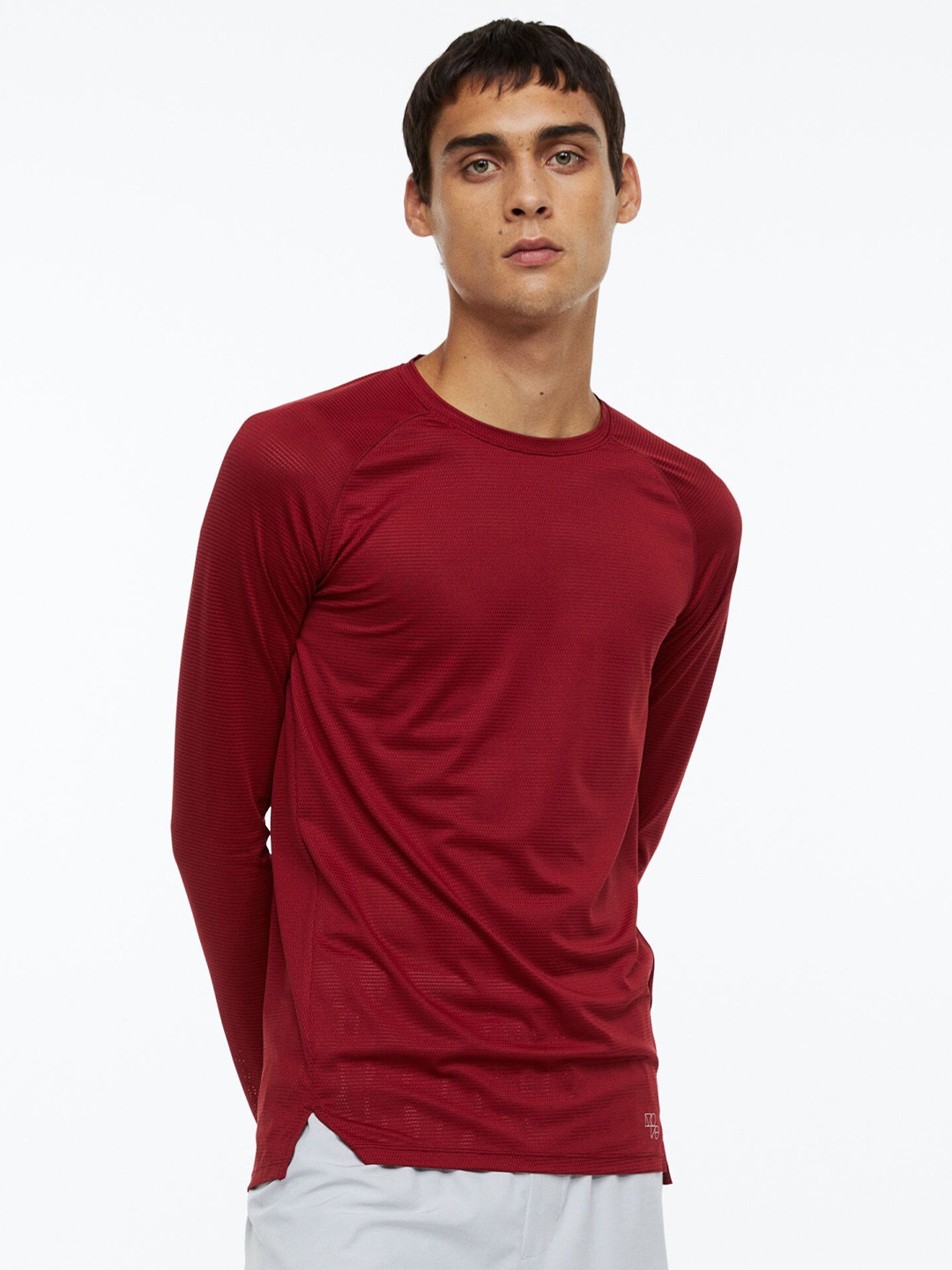 

H&M Men DryMove Running Top, Red
