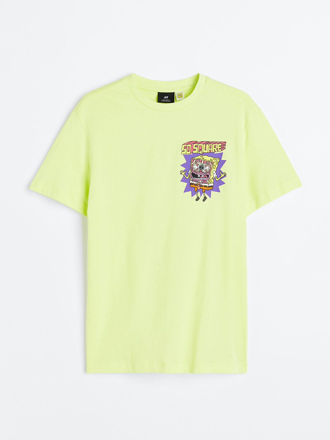 

H&M Men Regular Fit T-shirt, Yellow