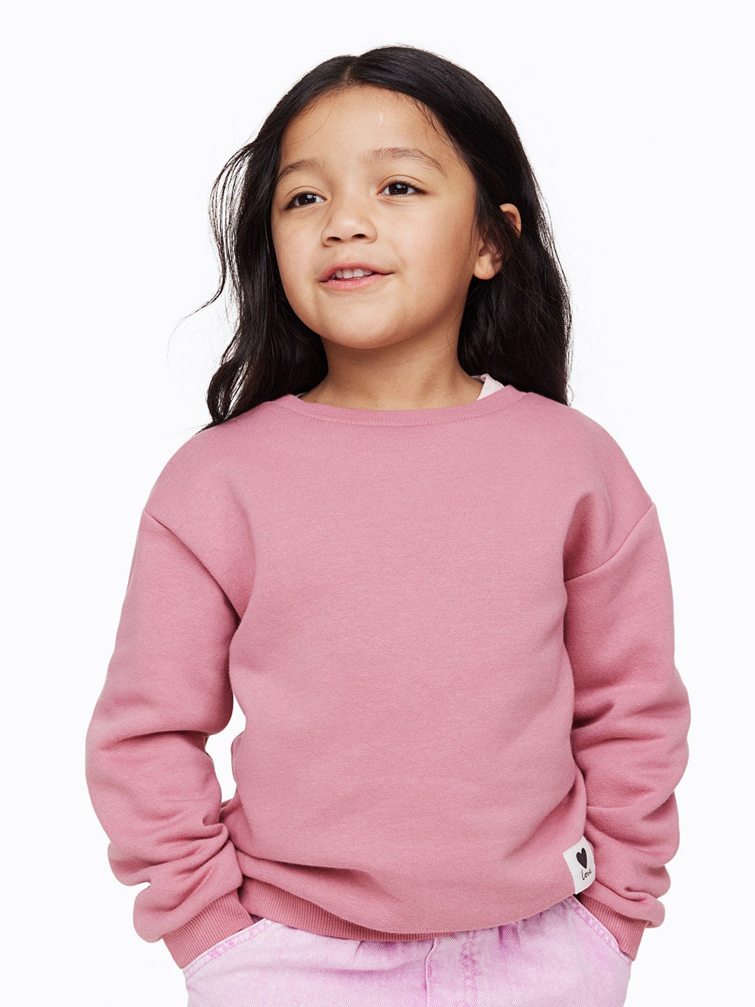 

H&M Girls 2-Pack Sweatshirts, Black