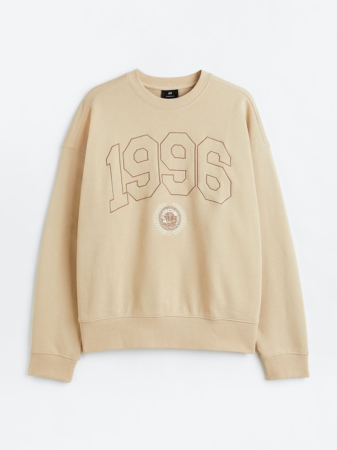 

H&M Men Relaxed Fit Sweatshirt, Beige