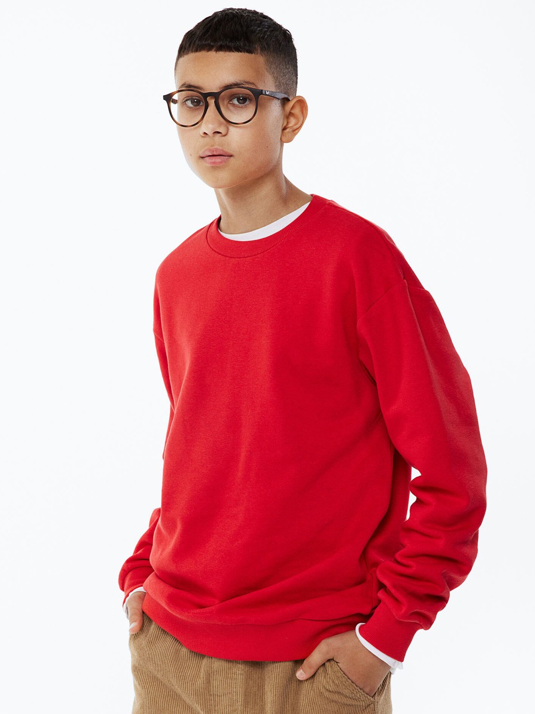 

H&M Boys Sweatshirt, Red