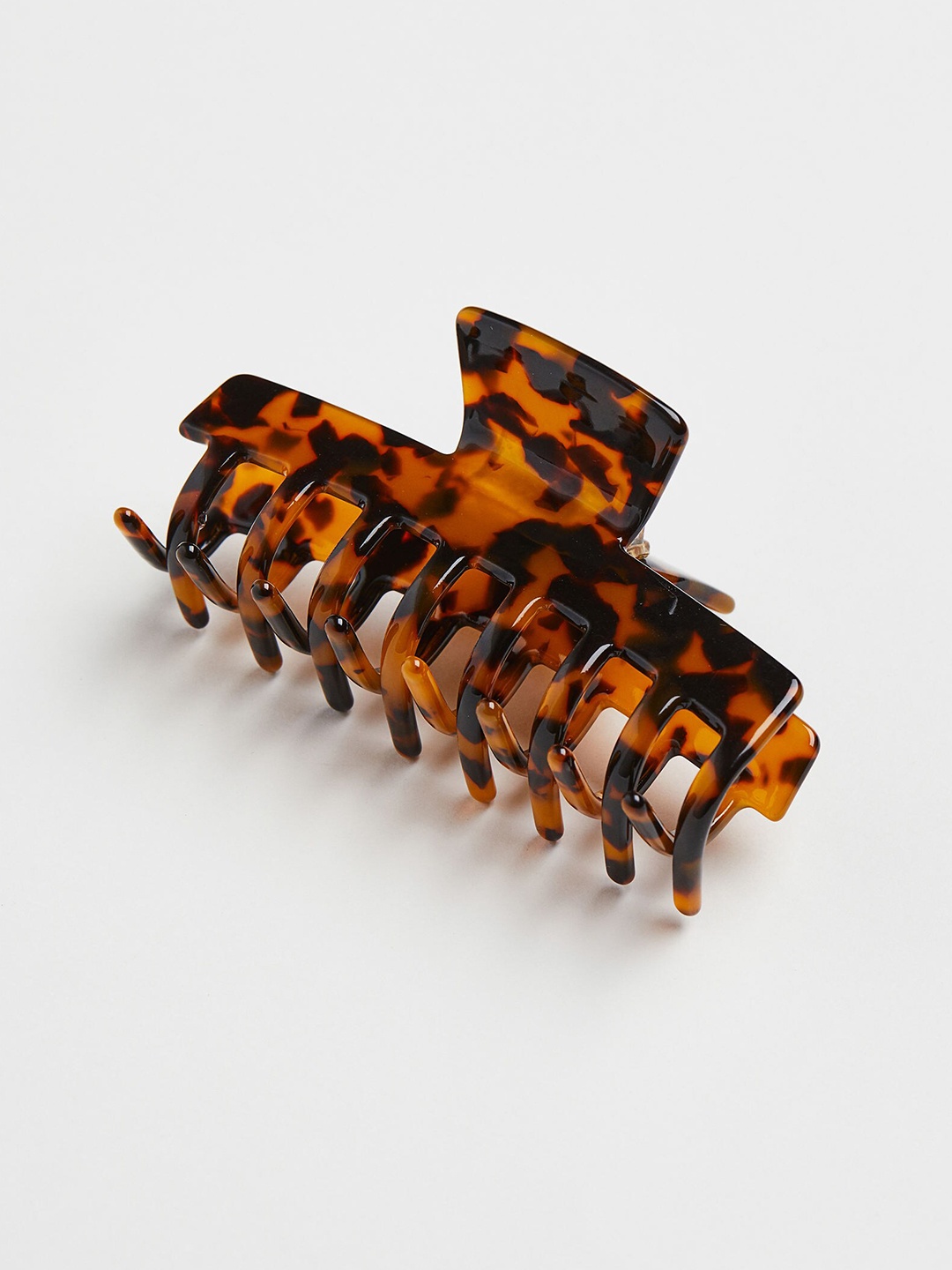 

H&M Women Large Plastic Hair Claw, Brown