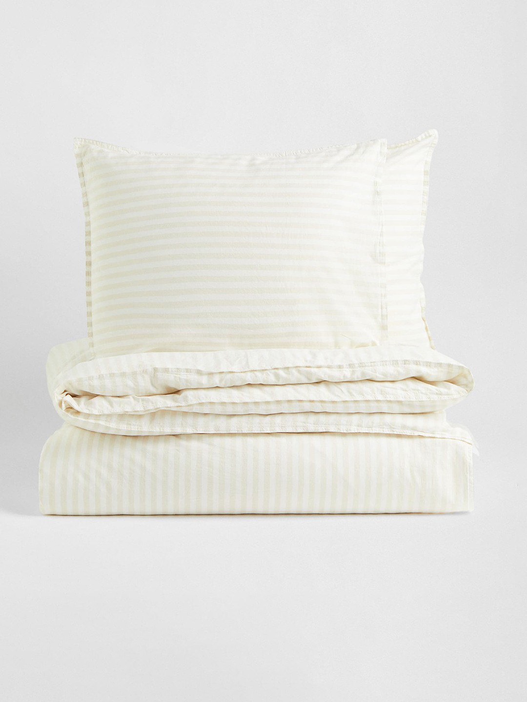 

H&M Beige Double/King Duvet Cover Set