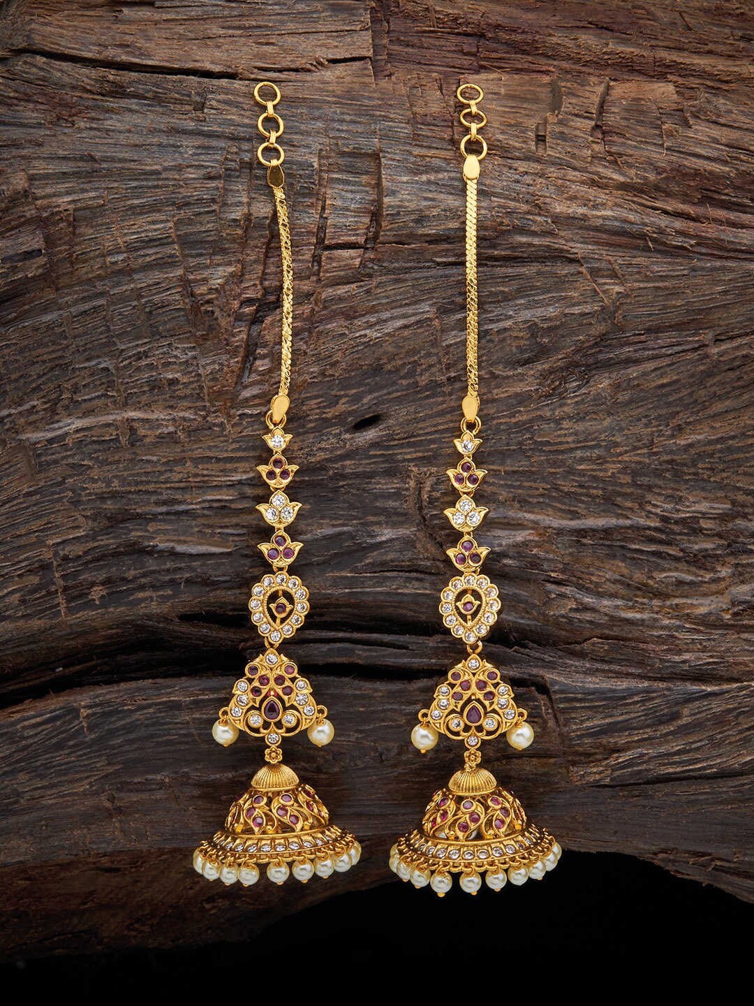 

Kushal's Fashion Jewellery Gold Plated Classic Drop Earrings