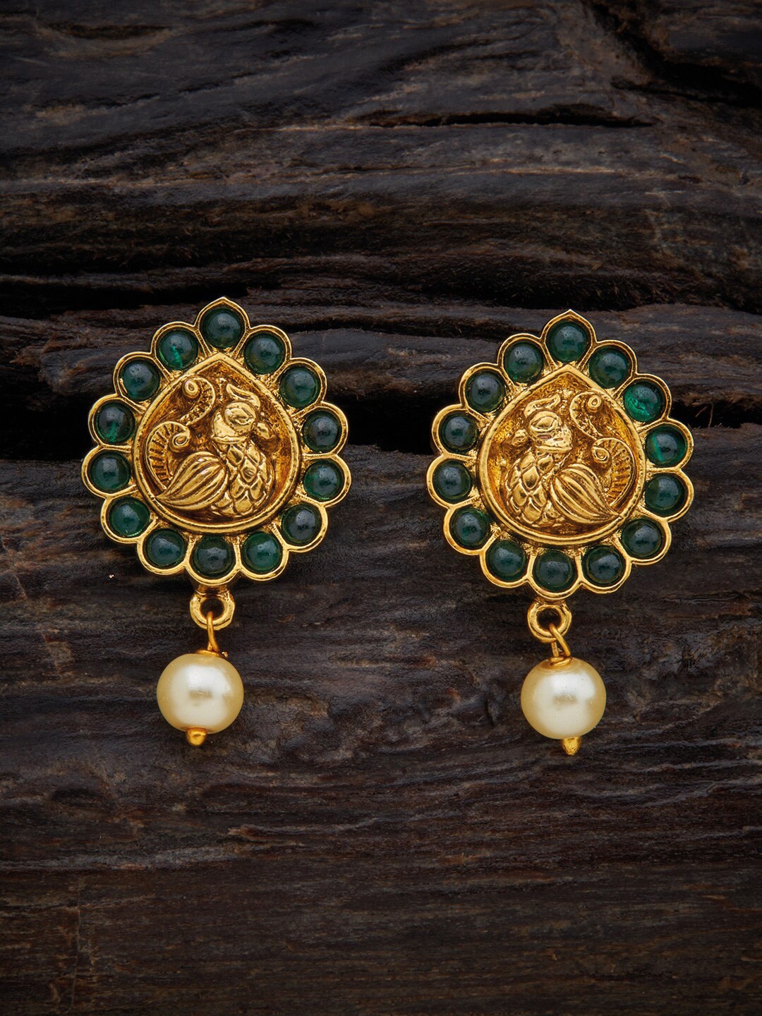 

Kushal's Fashion Jewellery Classic Drop Earrings, Green