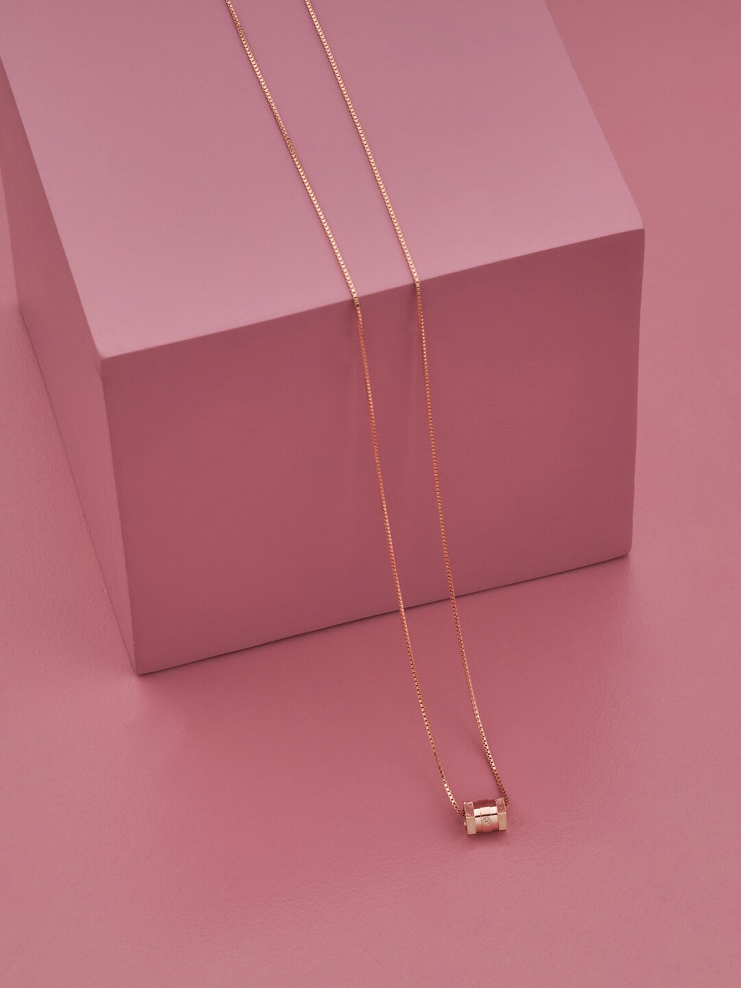 

Kushal's Fashion Jewellery Rose Gold-Plated Chain