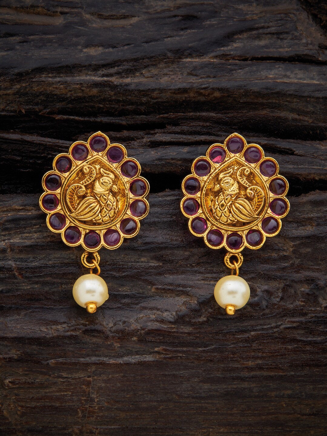 

Kushal's Fashion Jewellery Classic Drop Earrings, Gold