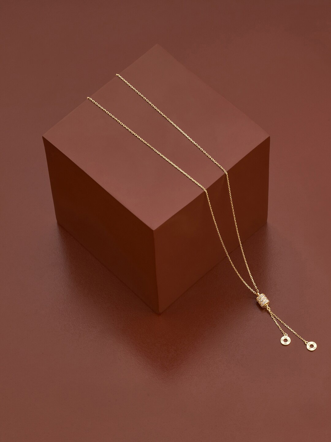 

Kushal's Fashion Jewellery Gold-Plated Necklace