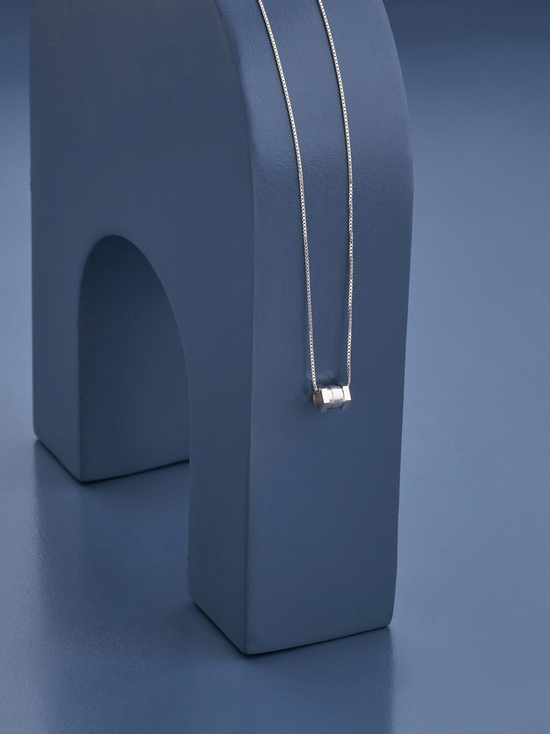 

Kushal's Fashion Jewellery 92.5 Silver Rhodium-Plated Chain